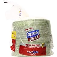 Dixie Ultra Paper Plate, 10-1/16 Inch, 186 Count