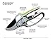 Pro Switch 2 in 1 Ratchet Pruning Shears – NEW Switch Ratcheting to Single Cut Mode Pruner - Easier Quicker Best of Both Anvil Garden Clipper for Trees Plants Hedge Ergonomic Lightweight Comfort