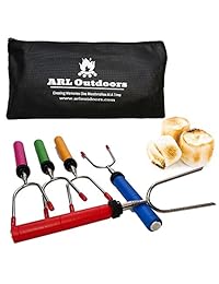 Campfire Marshmallow Bastones de asar extensibles