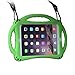 iPad 2/3/4 Case（9.7 inch 2011/2012） TopEsct Kids Silicon case for Apple iPad 2nd Generation,iPad 3rd Generation,iPad 4th Generation with Tempered Glass Screen Protector and Strap (Green)