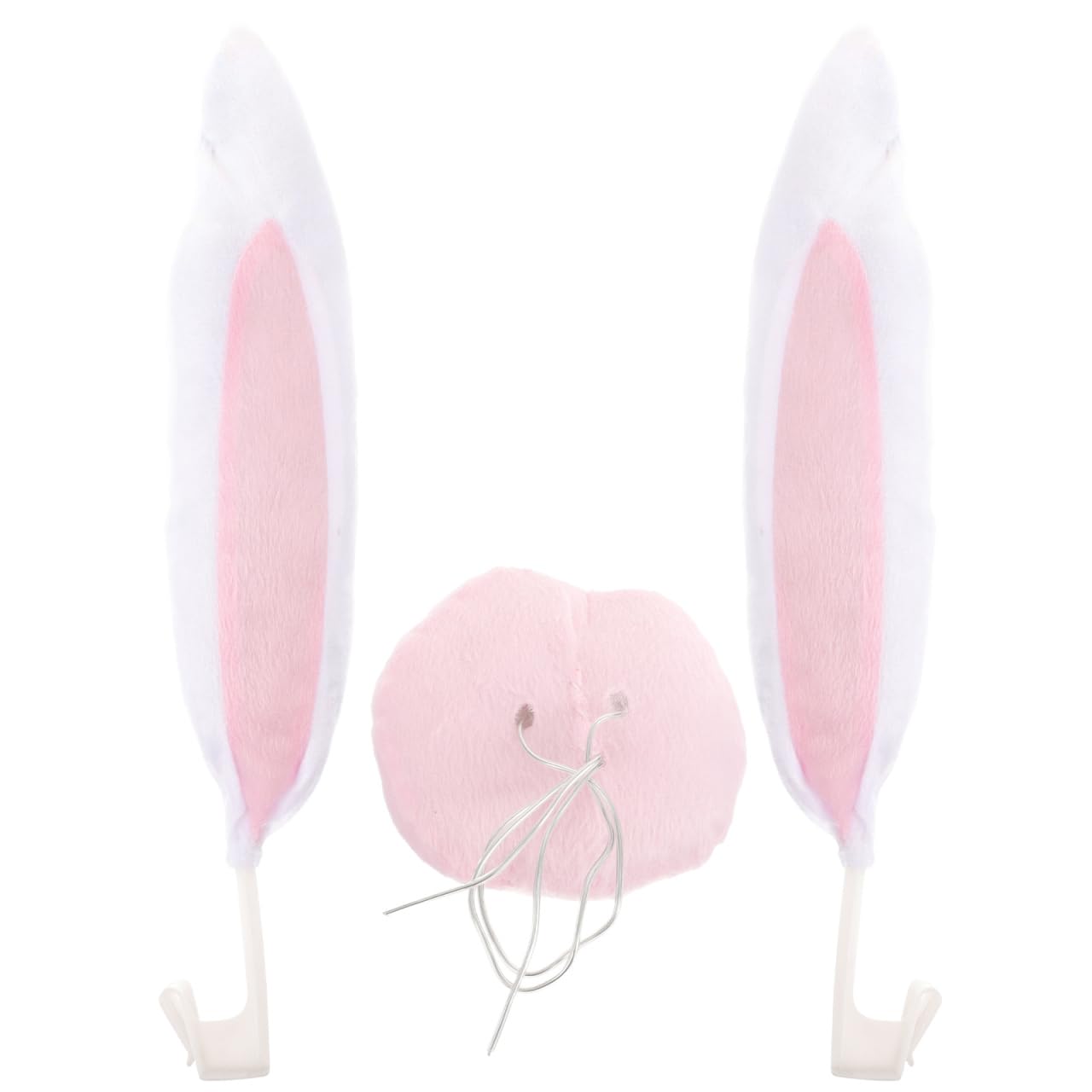 Rabbit Ears Car Decoration Kit Christmas Decoration Vehicle Car Windows Decorative Easter Bunny Car Costume Party Decorations, As Shown, M, Festive