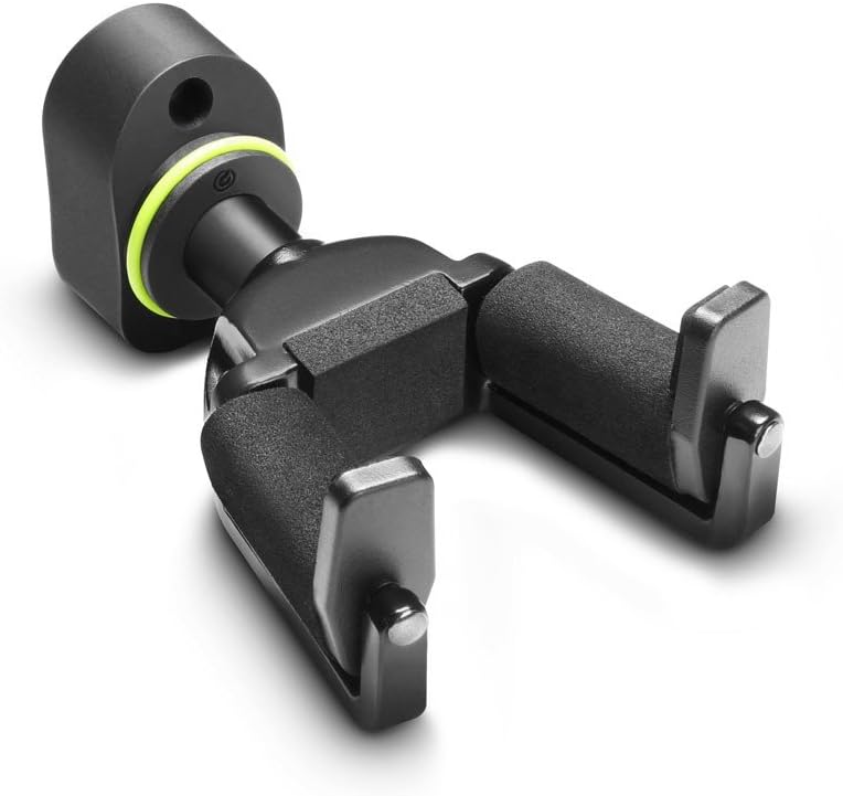 Gravity GS 01 WMB - Wall-Mount Guitar Hanger with Neck Hug, black
