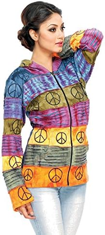 Rising International Women's Rainbow and Peace Jacket SF374 4XL