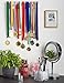 Acrylic Medal Holder for Wall - Strong, Stylish & Crystal-Clear Medal Hanger - Simple, No-Fuss Medal Display Rack Suitable for All Sports & Awards