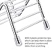 Pangda 4 Pack Stainless Steel Taco Holders Stand Taco Rack W Space for Hard or Soft Shell Tacos (Large)