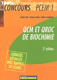 QCM et QROC de biochimie