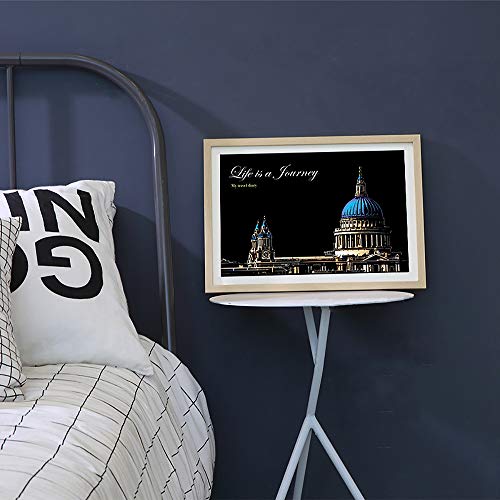 C-pop Scratch Art, Scratch Art Paper DIY Night View Scratchboard for Adult and Kids, with Stylus/Black Brush,8.2''x11.4'' (Travel Diary) - Thumbnail 5
