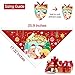 Dog Bandana Christmas Dog Scarves and Thanksgiving Day Dog Triangle Bibs Scarf Holidays Set for Large Medium Small Dogs Cats, Pet Bandana Pack Xmas Gifts for Dogs Neckerchief Accessories