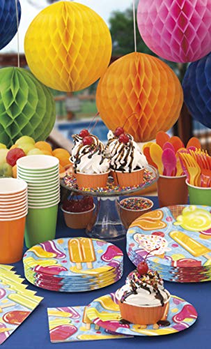 image for Unique Popsicle Party Dinnerware Bundle | Napkins & Plates | Great for