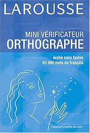 Mini vérificateur orthographe