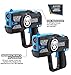 Black Panther Laser Tag for Kids Infared Laser Tag Blasters Lights Up & Vibrates When Hit