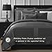 Extra Lightweight and Oversized Comfy Bedding Frame Embossing 3-piece Bedspread Coverlet Set (King/Cal King, Gray)