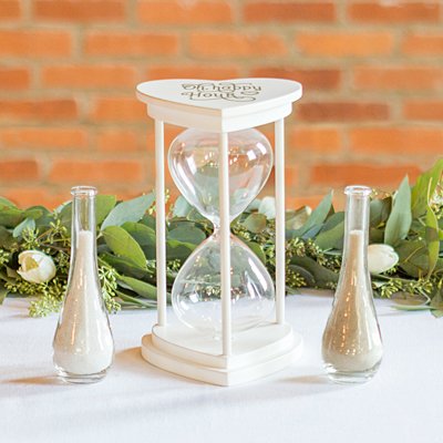 Cathy's Concepts Hourg-3967W7 Sand Ceremony Hourglass Set, Gold