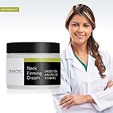 YEOUTH Neck Cream for Firming, Anti Aging Wrinkle Cream Moisturizer, Skin Tightening, Helps Double Chin, Turkey Neck Tightener, Repair Crepe Skin with Green Tea, Argireline, Vitamin C - GUARANTEED