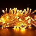 Autolizer 100 LED YELLOW Fairy String Lights Lamp for Xmas Tree Holiday Wedding Party Decoration Halloween Showcase Displays Restaurant or Bar and Home Garden - Control up to 8 modes