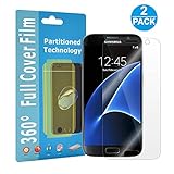 Samsung Galaxy S7 Screen Protector [Not Glass],wtbone [Full Coverage][Bubble-Free][Anti-Scratch] HD Clear Screen Protector for Samsung Galaxy S7(2 Pack)