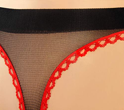 Sesto-Senso-Collant-Cavallo-Aperto-15-den-Bretelle-Calze-per-Reggicalze-Donna-Sexy