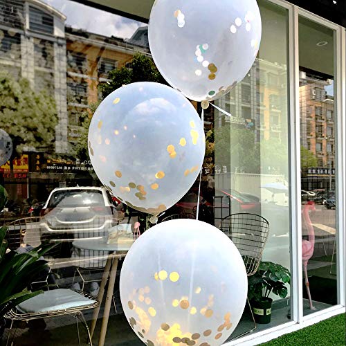 BLUETOP Party Decoration Set, Include 5 Pieces 70"x12" Sequin Table Runners, 20 Pieces Balloons as Gifts for Party Supplies Wedding Birthday Ceremony Bridal Shower Prom Decoration