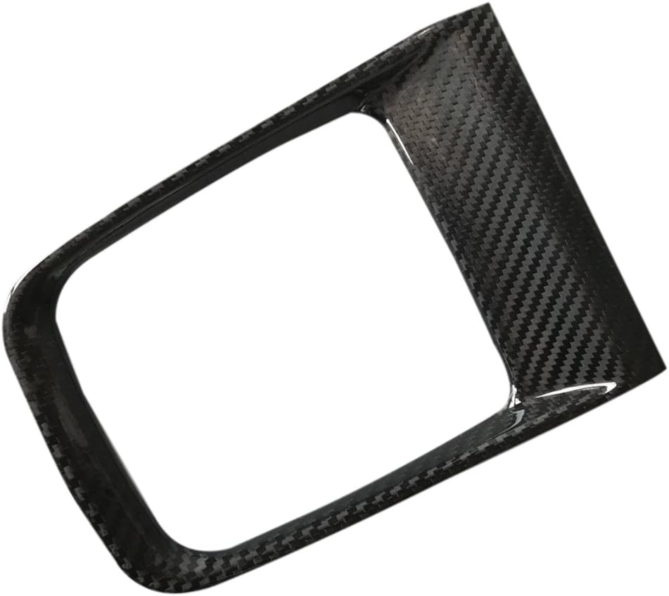 GOGOCARBON Real Dry Carbon Gear Shift Trim Cover Cap (AT) Compatible for SUBARU WRX 2015-2019|Dry Carbon Fiber|Lightweight|Strong with UV-Resistant Clear Coating|Perfect for an Aggressive Updated Look