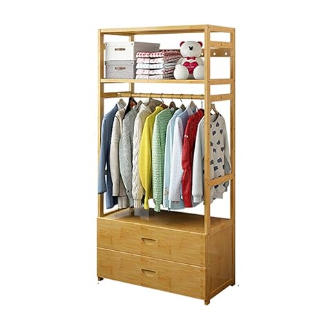 Amazon Com Coat Rack Zhirong Multifunction Bamboo Simple