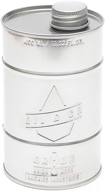 Luckies Oil & Co Olive Oil Dispenser, Food Grade Cooking Oil Container, Fun Metal Tin Can - Image 5