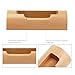 Segarty Wooden Card Holder, Business Card Organizer for Desk, Wood BC Display Stand Case for Office Home Christmas Valentine's Day Graduation Gift
