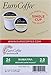 Euro Coffee Sumatra Mandehling, 24 Count Single-Serve K-Cup Keurig Compatible. Award Winning Artisan Coffee Roaster