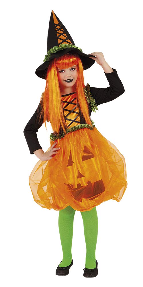 Rubie´s Girl's Disfraz Pumpkin Guay Inf Costumes, Multicolor, M