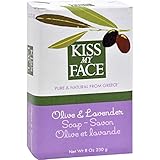Kiss My Face Olive Oil & Lavender Bar Soap 8 oz