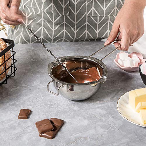 Stainless Steel Double Boiler Melting pot for Chocolate, Butter,Candy,Candle Making,Heat the Milk and Heat the Honey - Thumbnail 3