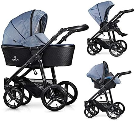venicci pram blue