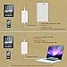 Lizone 50000mAh Extra Pro External Battery for Apple MacBook MacBook Pro MacBook Air USB QC Charger for Apple New MacBook 12 iPad iPhone 7 7 Plus SE 6 6S Plus 5S 5C 5 4 Samsung HTC and More -Silver