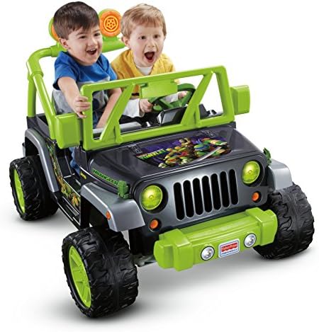Power Wheels Teenage Mutant Ninja Turtle Jeep Wrangler