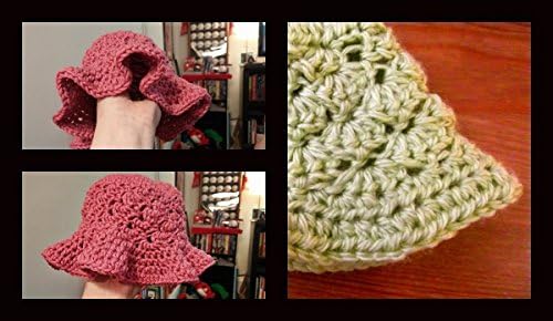 3-6 Months Girls Floppy Summer Hat for Babies - Handmade **free shipping in the US** Made to Order