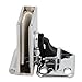 uxcell Metal Wall Mounted Glass Holders Door Hinges Clamps Clips 1Pair
