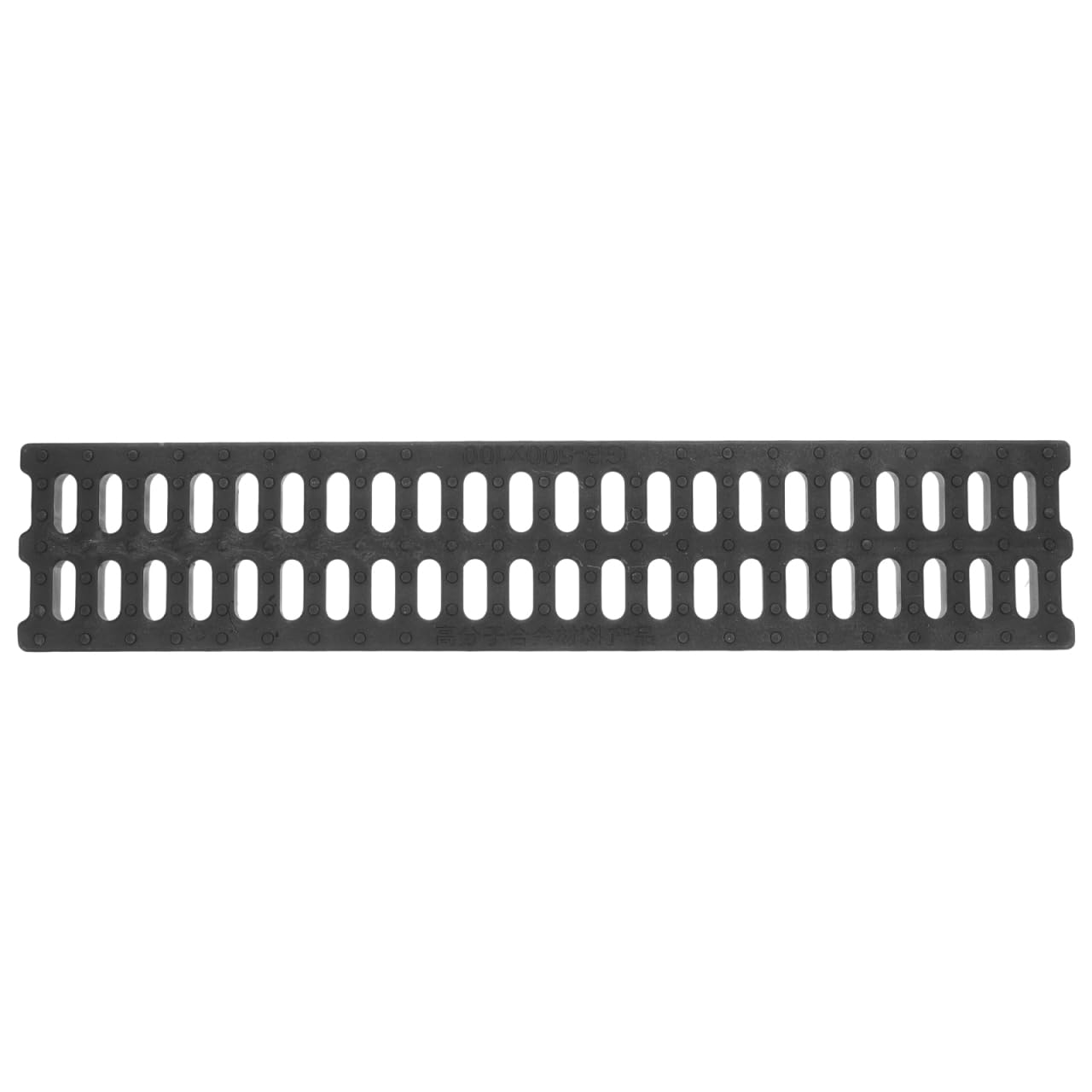 Alipis Sewer Drain Grate 19.7X3.9X0.8 Inch Plastic Trench Drain Cover Outdoor Kitchen Floor Gully Grate Easy Installation