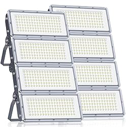 XINGHUANLIT 800W Stadium Lights, 400W LED Flood