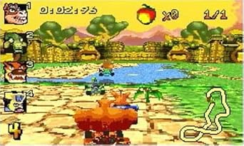 Amazon Com クラッシュ バンディクー 爆走 ニトロカート アドバンス Video Games