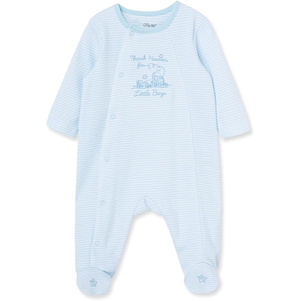 Premature Baby Clothes Little Me Baby Boys' 100% Cotton Scratch