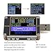 MakerHawk USB Tester, USB Power Meter, Type-C Voltage and Current Meter, DC 4~24.000V 5.0000A USB Charger Tester, Multimeter Voltage Tester, Color LCD Display Tester, USB Load, PD QC 2.0 QC 3.0