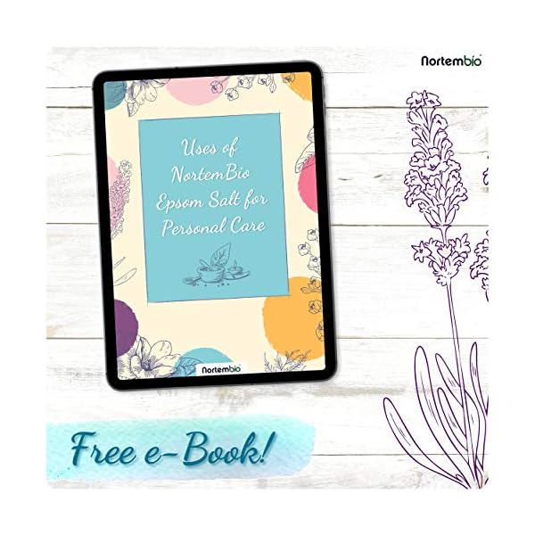 Nortembio-Epsom-Salt-132-Kg-Source-of-Magnesium-Epsom-Bath-Salts-Pharmaceutical-Grade-Epsom-Salts-for-Bath-Bombs-Bathing-and-Muscle-Relaxation-E-Book-Included Nortembio Epsom Salt 1,32 Kg. Source of Magnesium. Epsom Bath Salts - Pharmaceutical Grade. Epsom Salts for Bath Bombs…