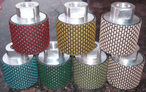 2" Dry Diamond Polishing Drums for Sink Cut Out Set of 7