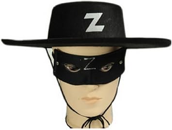 Amazon 怪傑 ゾロ 怪盗 コスプレ 仮装 道具 帽子 ハット アイマスク 髭 セット 大人 子供 用 舞台 衣装 パーティ 宴会 グッズ コスチューム 怪盗ゾロ 大人 黒 キッズコスチューム ホビー