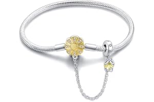 LIGHTDOG Charm Bracelet for Pandora Charms 925 Sterling Silver Snake Chain Bracelet Fit Any Charm Gift for Women