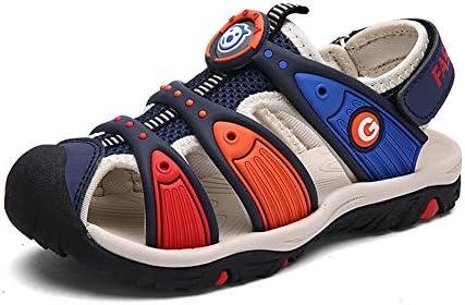 Puxel Leather Sports Toddler Kids Sandles Sandals for Boys