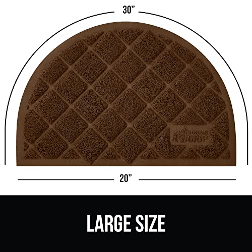 Gorilla Grip Thick Cat Litter Trapping Mat, 30x20, Less Waste, Traps