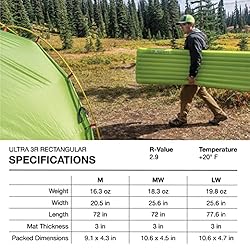 Exped Ultra 3R | Lightweight Backpacking