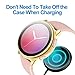 EZCO 3-Pack Screen Protector Compatible with Samsung Galaxy Watch Active 2 40mm 44mm (Not for Galaxy Watch 4), Plated Soft TPU Case Full Coverage Screen Protective Cover Bumper for Active 2 Watch
