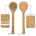 WINCAN Bath Dry Body Brush-Natural Bristles Back Scrubber With Long Handle Brushes for Cellulite & Exfoliating (1)
