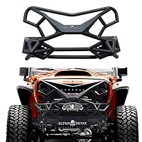 TOPFIRE Front Bumper Wilder Fury Full-Width for Jeep Wrangler JK/JKU 2007-2018 2door/4door and JK Unlimited